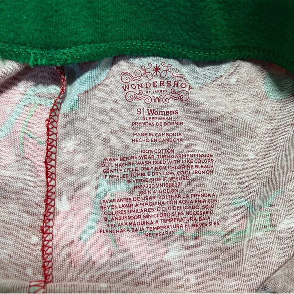 WONDERSHOP Womens Dinosaur Christmas Pajamas Red Size Small - Picture 9 of 12